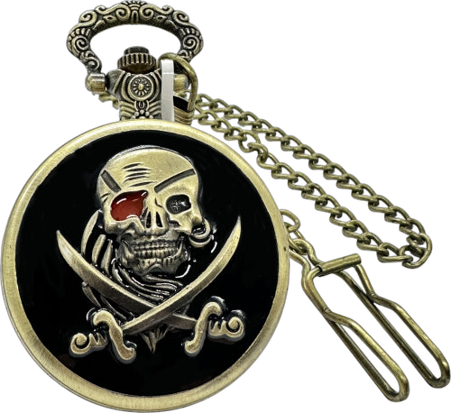 Invicta pocket watch in gold