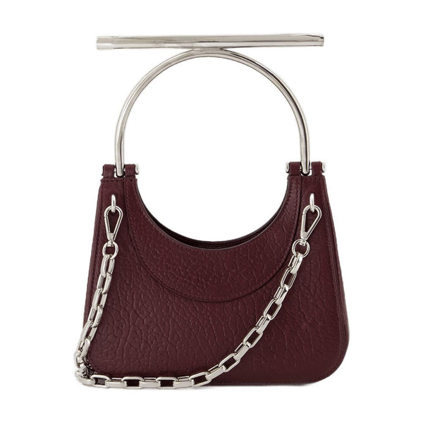 Alexander McQueen Lambskin shoulder bag in red