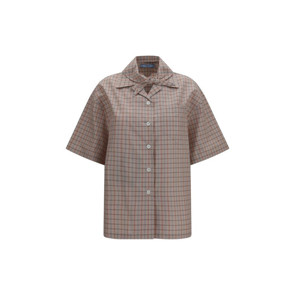 Prada 100% Cotton shirt in multicolor