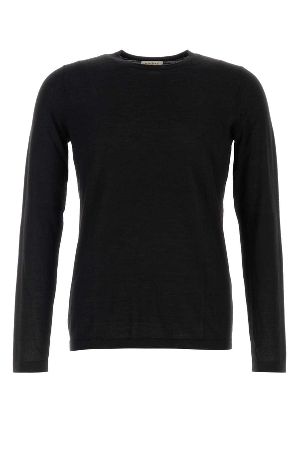 Le Kasha 100% Cashmere sweater in black