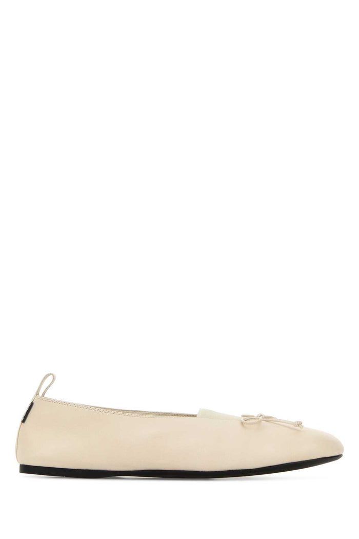 Ivory Nappa Ballerinas Avorio Ballerine