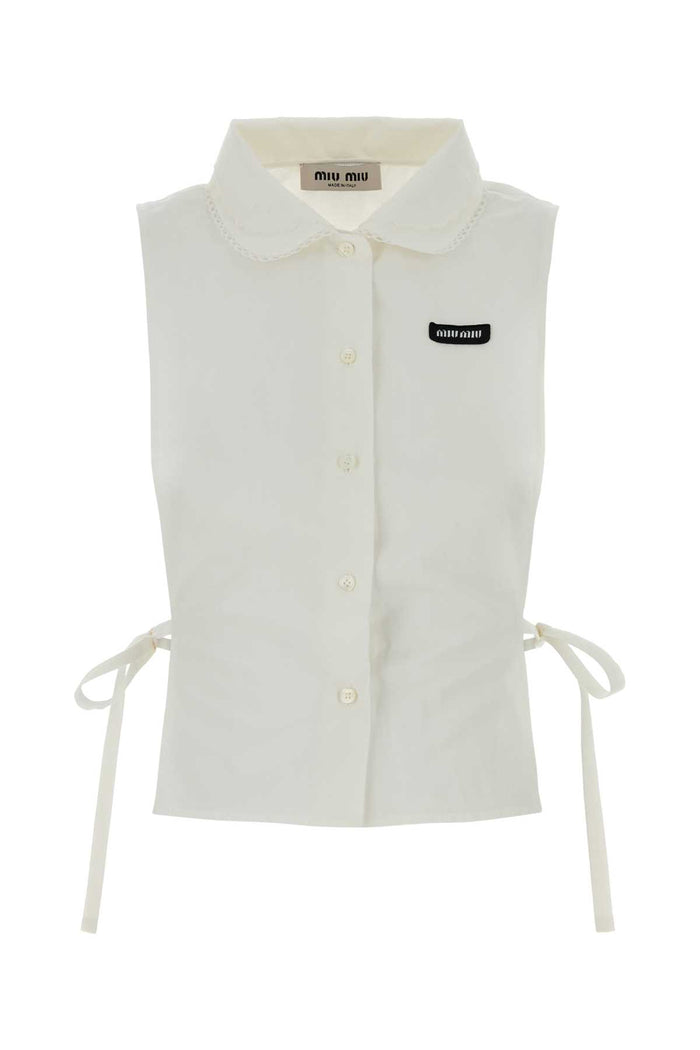 Bianco Exterior: Cotton Linen Camicie