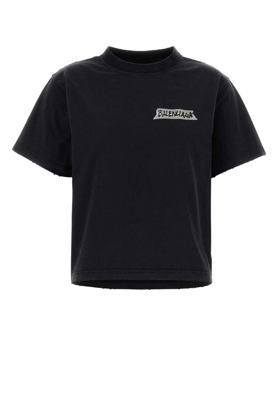 Balenciaga Cotton 100% t-shirt in black