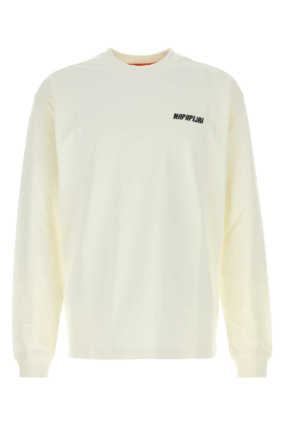 White Cotton T-Shirt Exterior