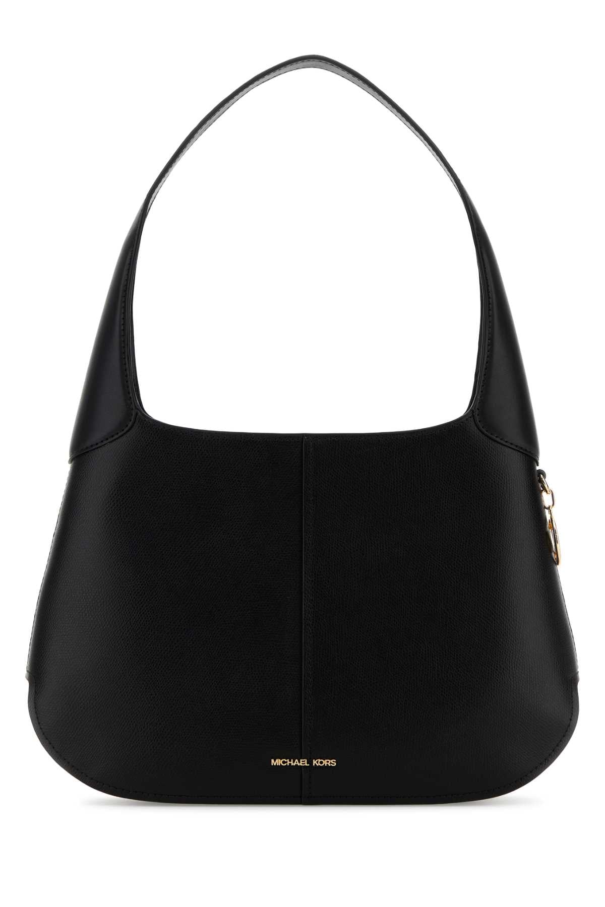 Black Leather Alice Shoulder Bag Cow Borse A Mano