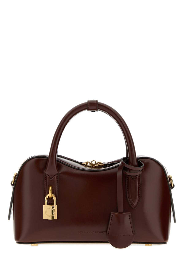 Stella McCartney Exterior: 100% Fabric top handle bag in brown