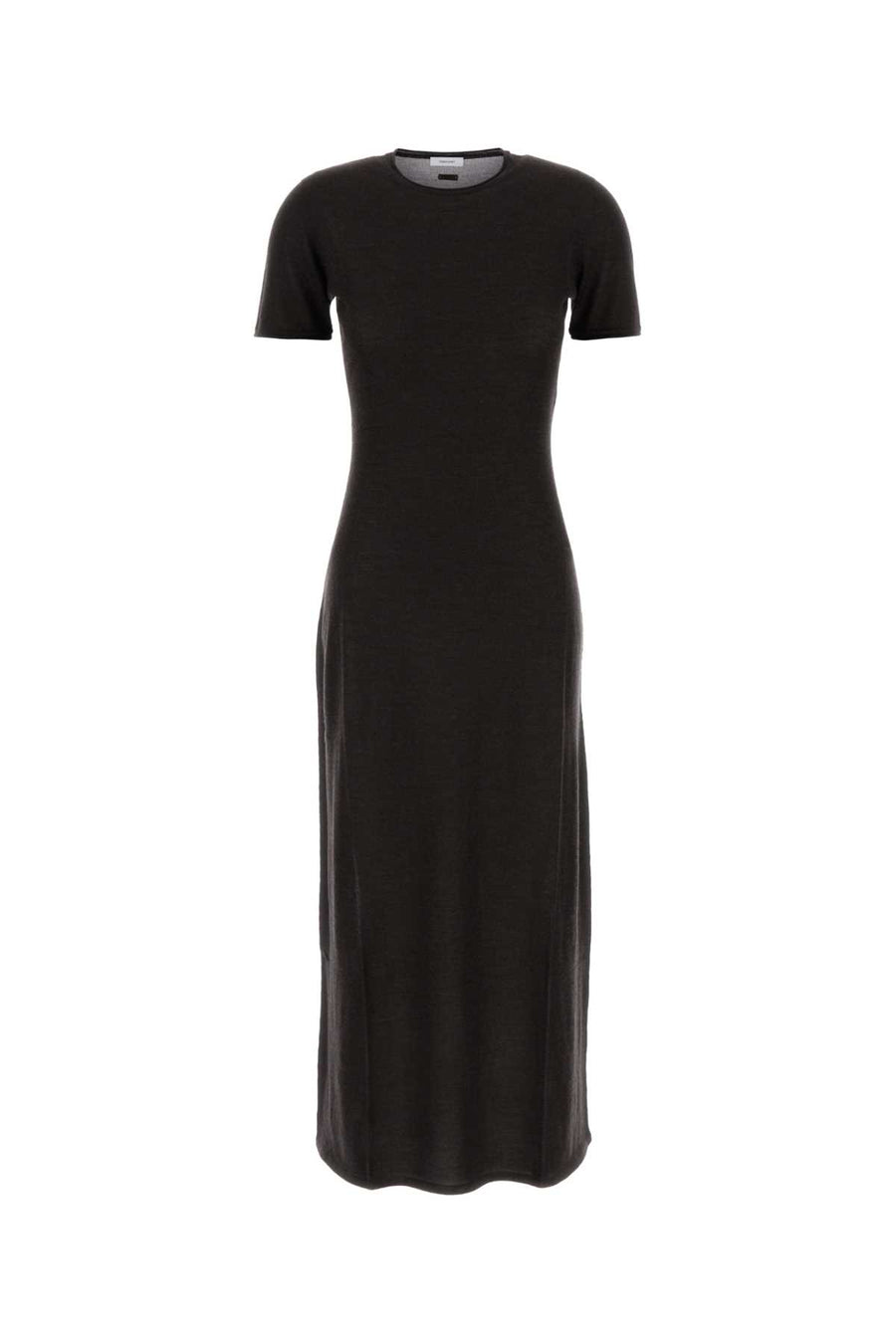 Ferragamo Darexpmel 35% Cashmere dress in black