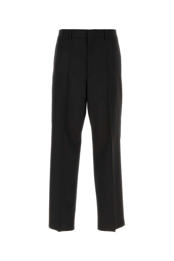 Valentino Garavani 100% Wool trousers in black