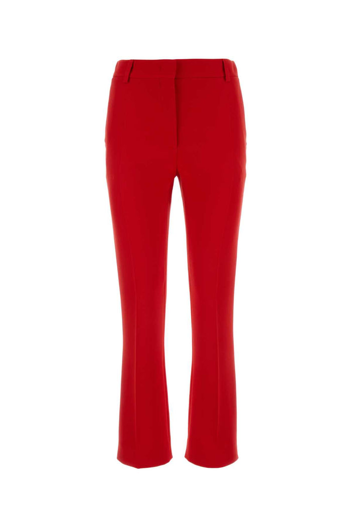 Red Cady Pant Rosso Exterior: Silk Pantaloni