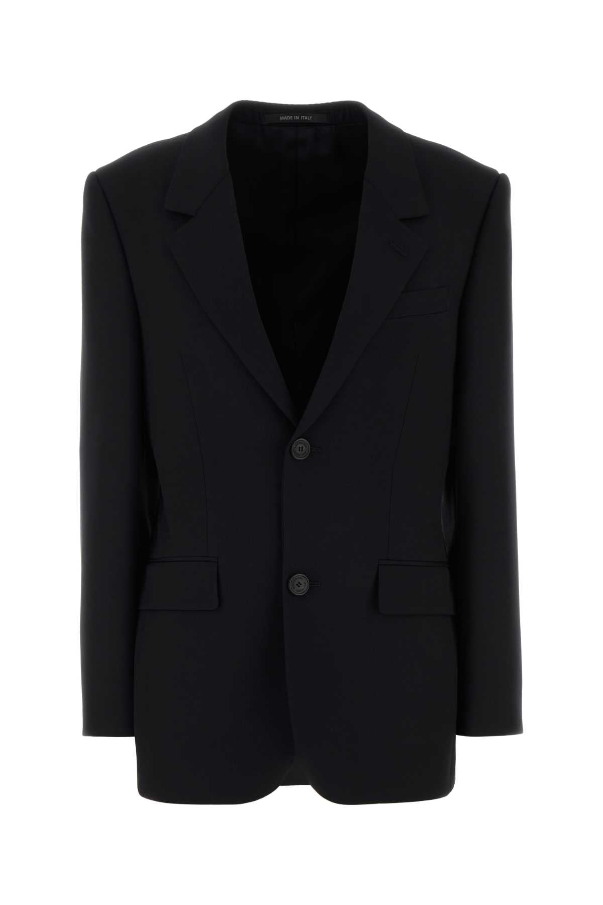 850772tpt07 1038 New Black Exterior: Wool Lining: Cupro Giacche E Gilet