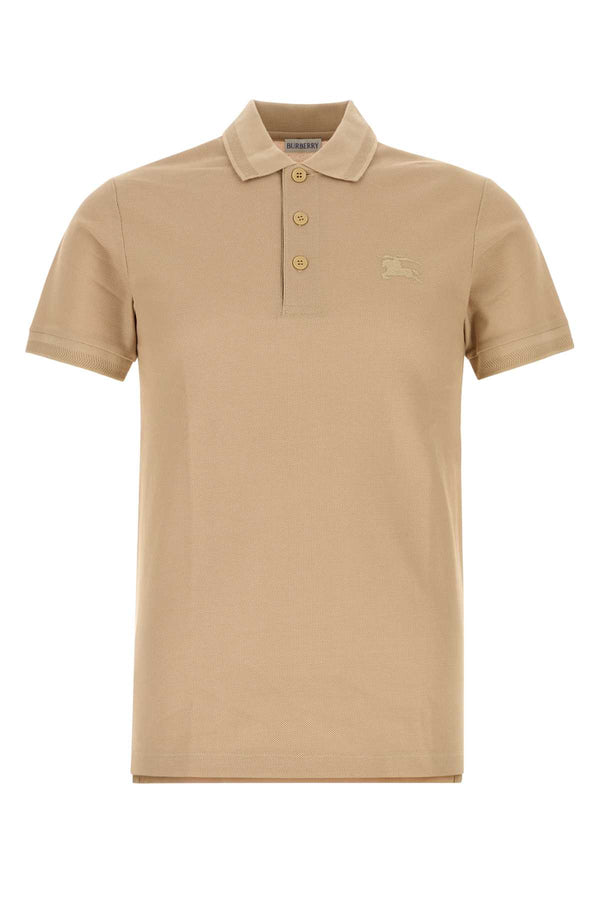 Burberry 100% Cotton polo in beige