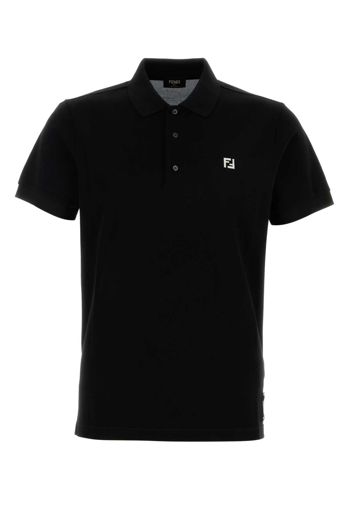 Fy0985aua5 F0qa1 Nero Exterior: Cotton Polo