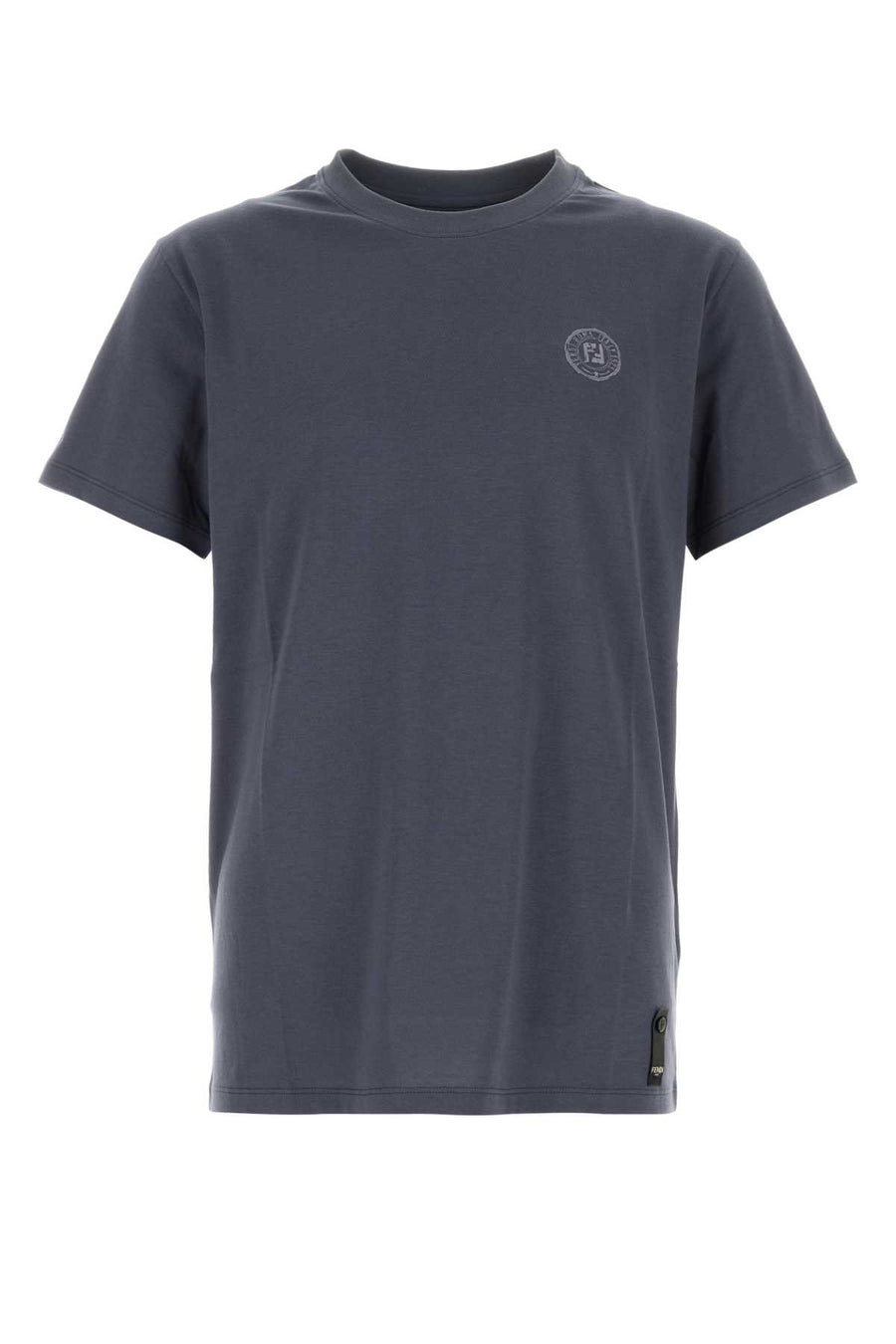 Fendi Fendi Exterior: 100% Cotton t-shirt in blue