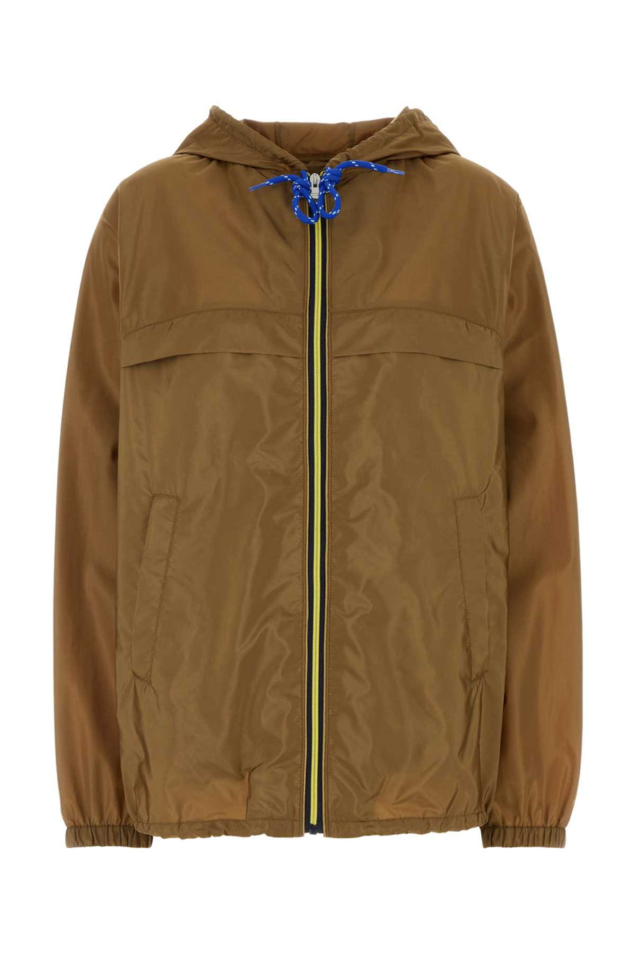 Prada 100% Re-Nylon jacket in brown