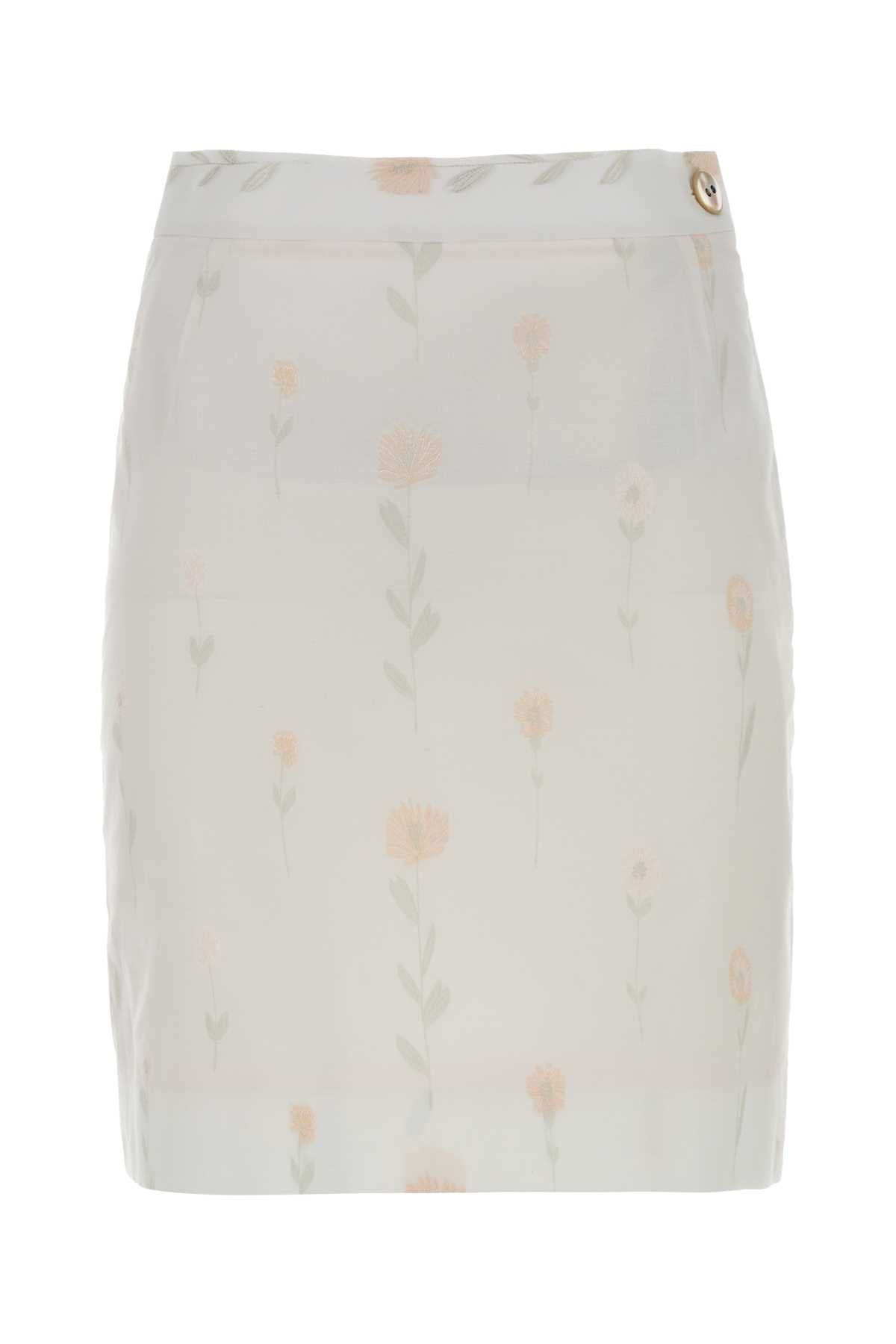 Whiteflowers Gonne