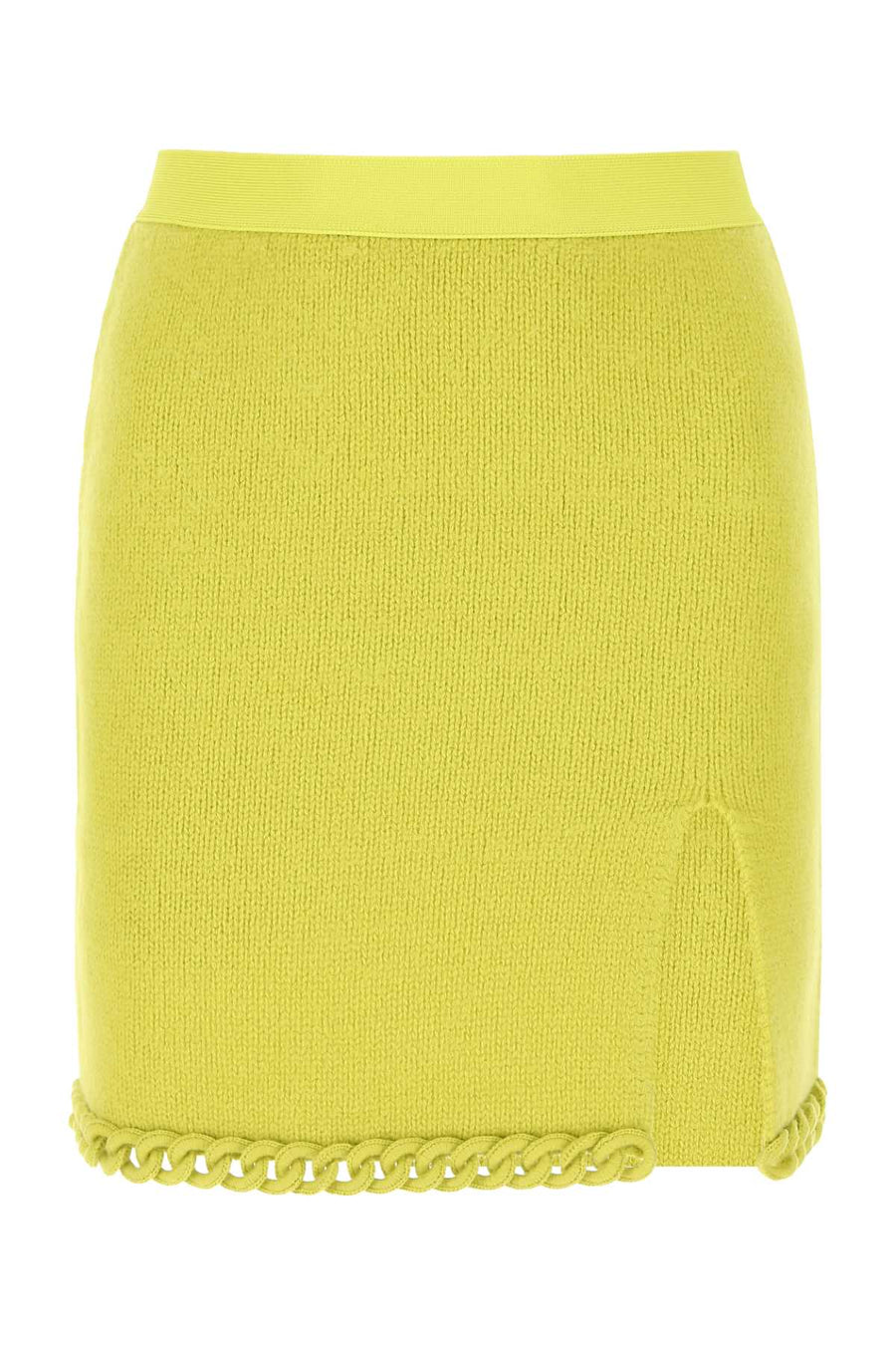 Bottega Veneta 100% Wool skirt in yellow