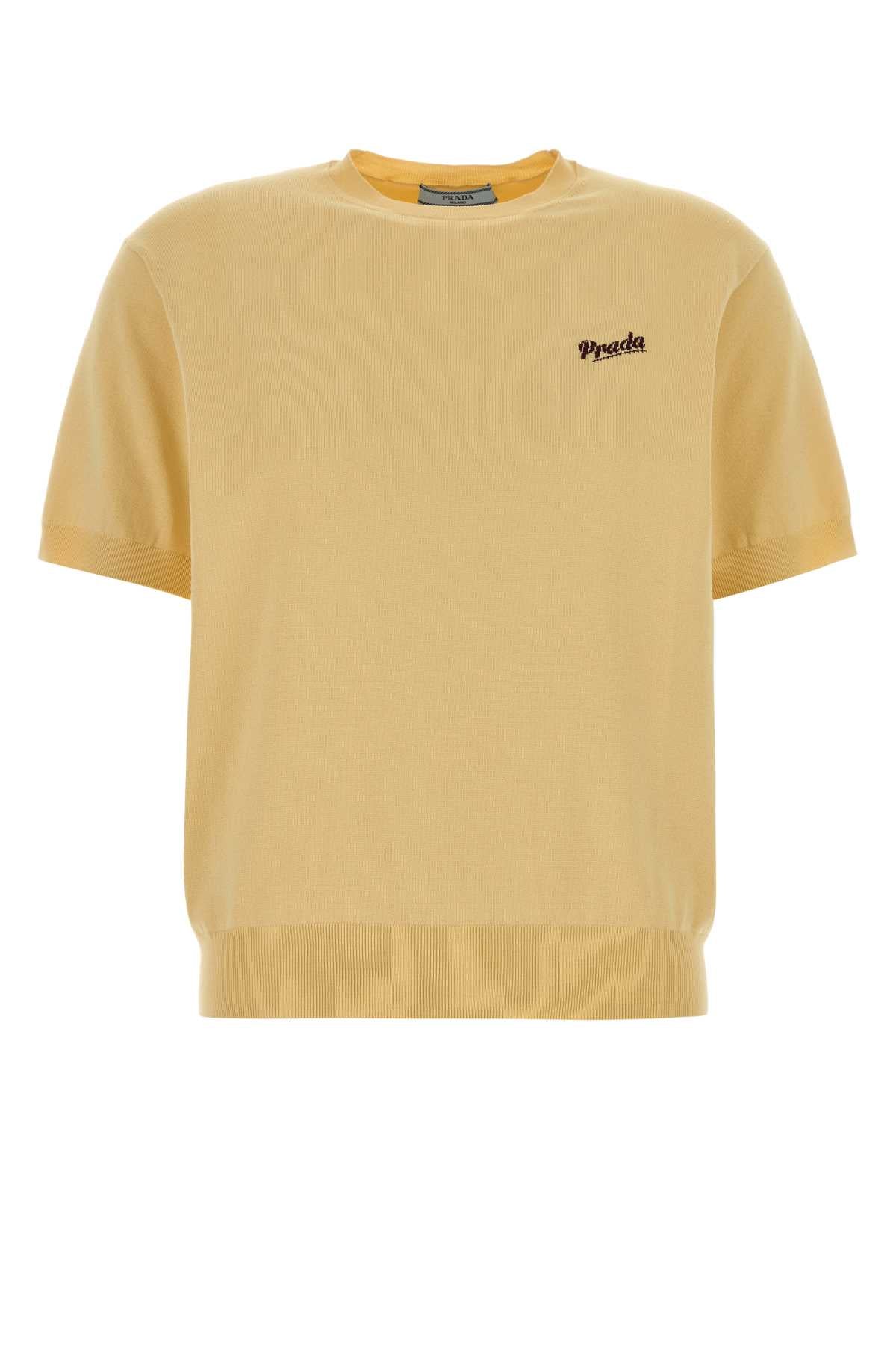 Crema+amaranto Exterior: Recycled Silk Nylon T-shirt
