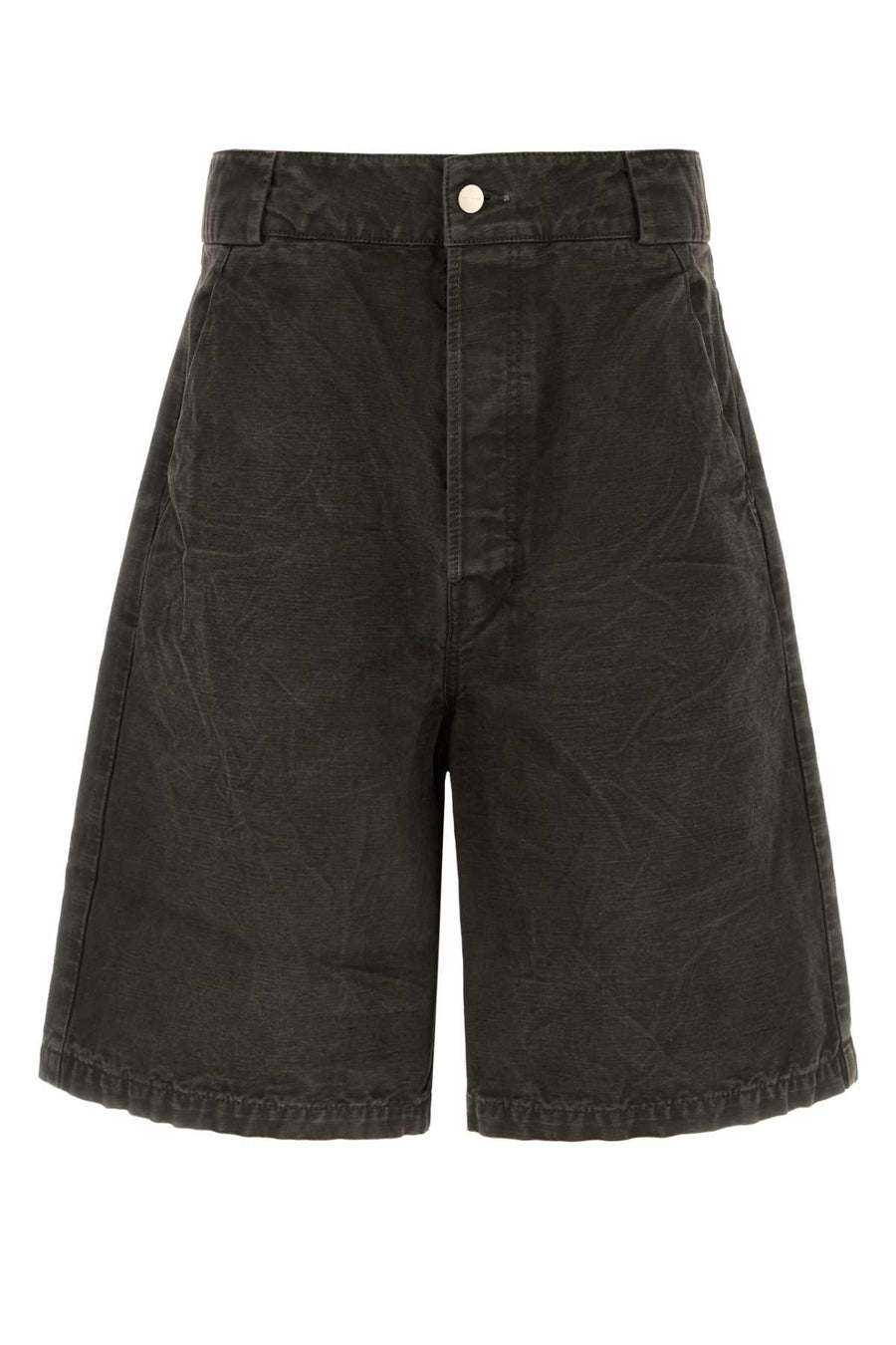 Fear Of God Shorts 100% Cotton bermuda shorts in black
