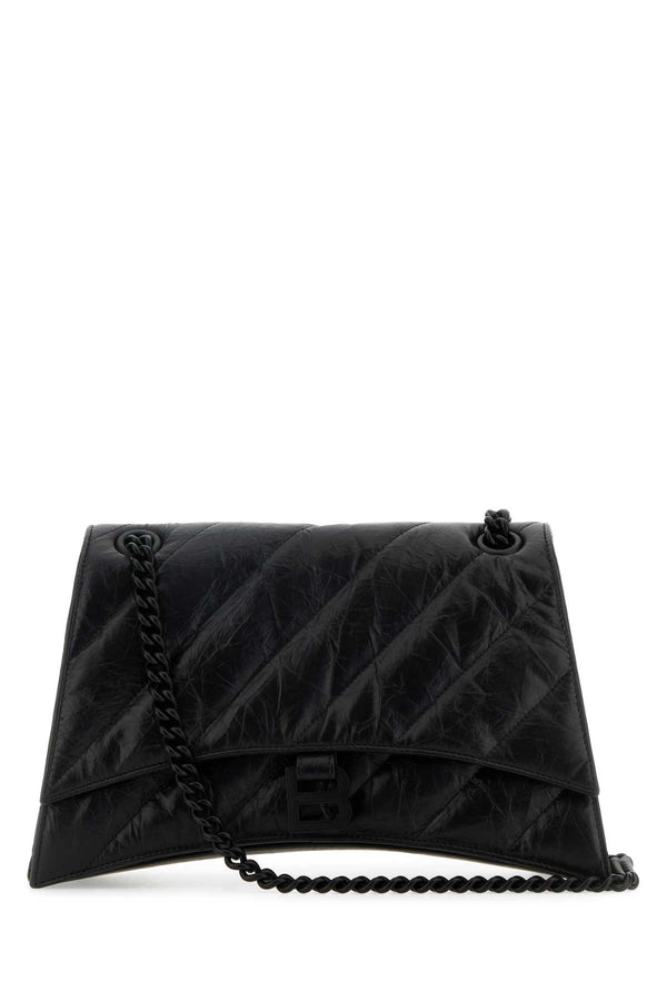 Balenciaga Chain Exterior: 100% Calf shoulder bag in black