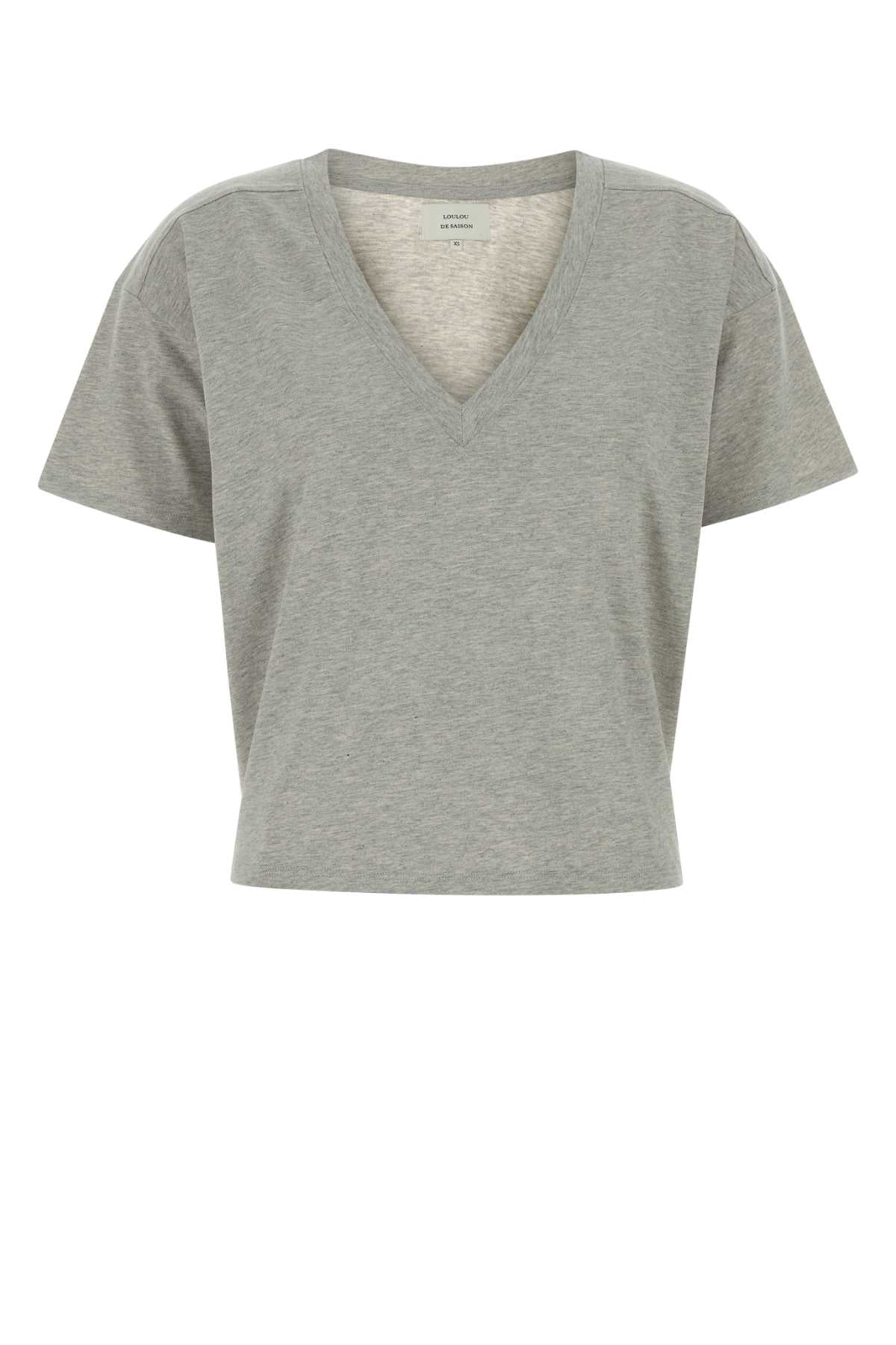 Greymelange Exterior: Supima Cotton T-shirt