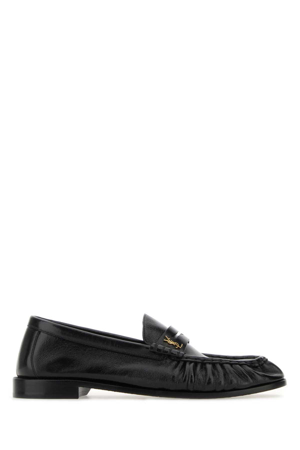 Saint Laurent Loafer Exterior: 100% Calf loafer in black