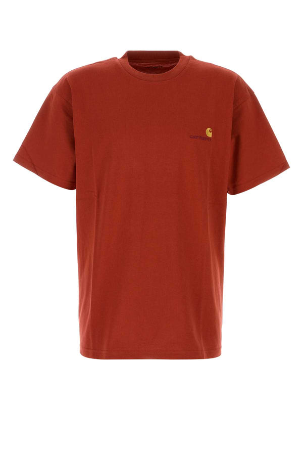 Carhartt Wip 100% Cotton t-shirt in red