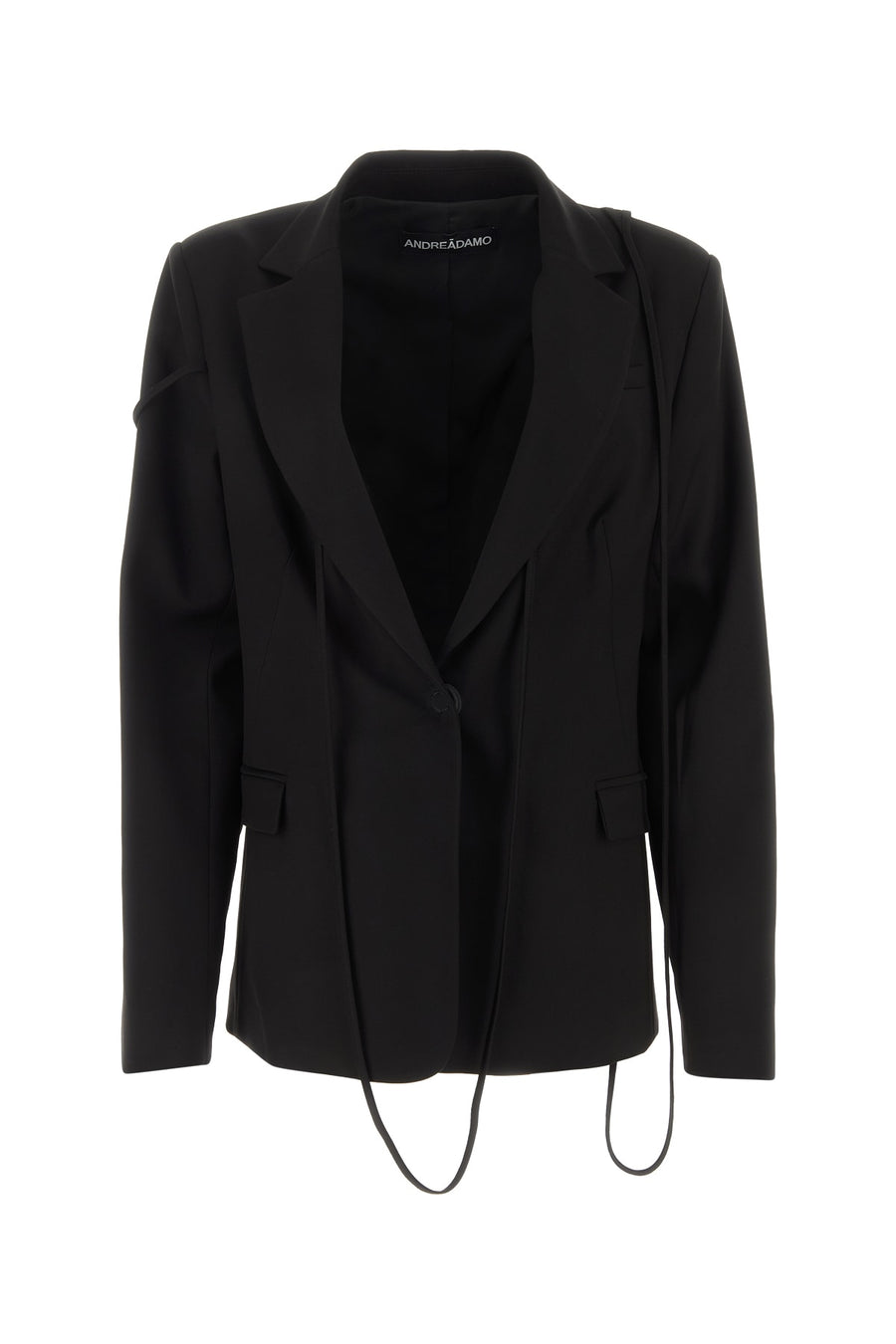 Andrea Adamo Wool blazer in black