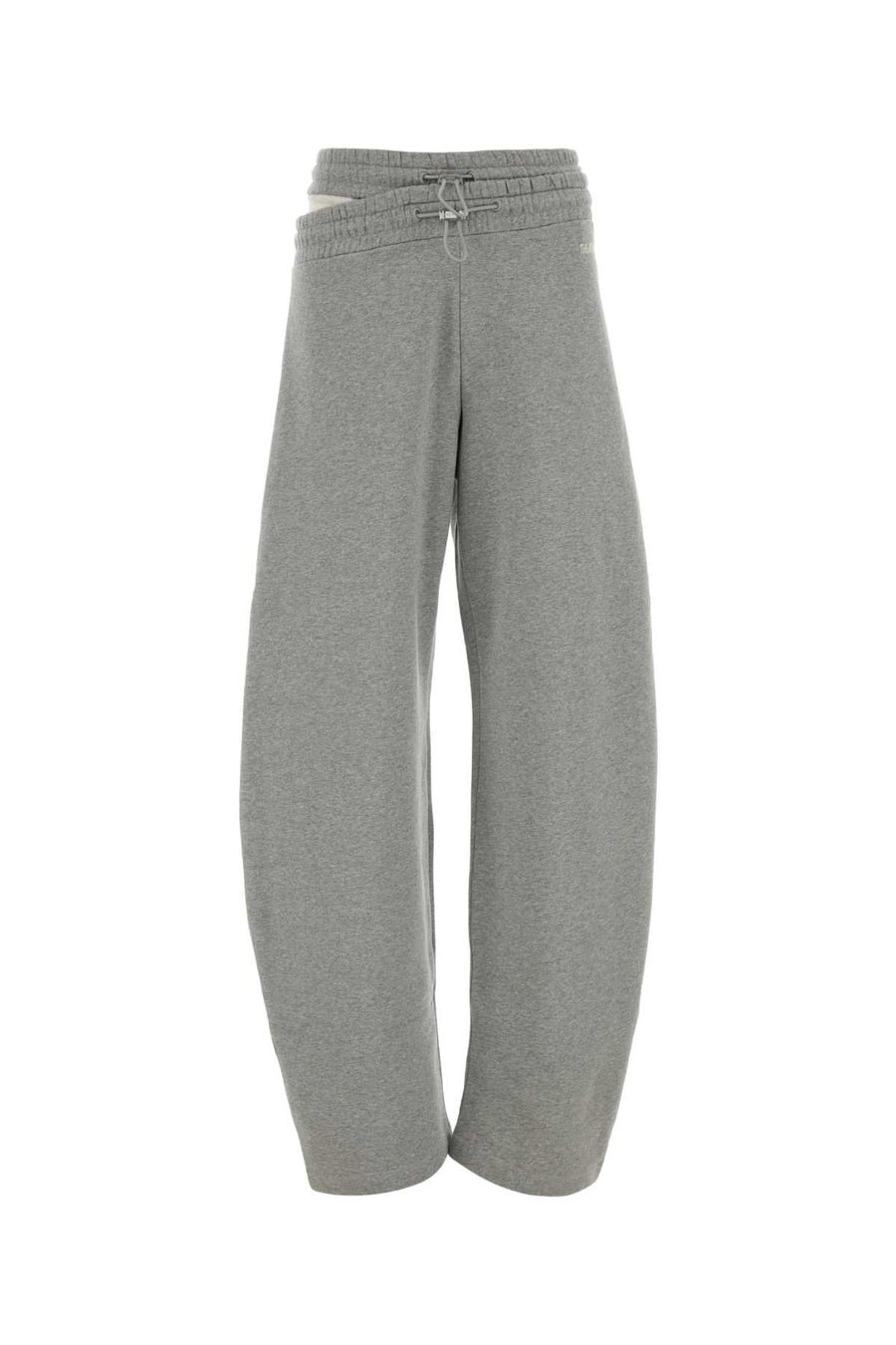 The Attico Pant 100% Cotton joggers in gray