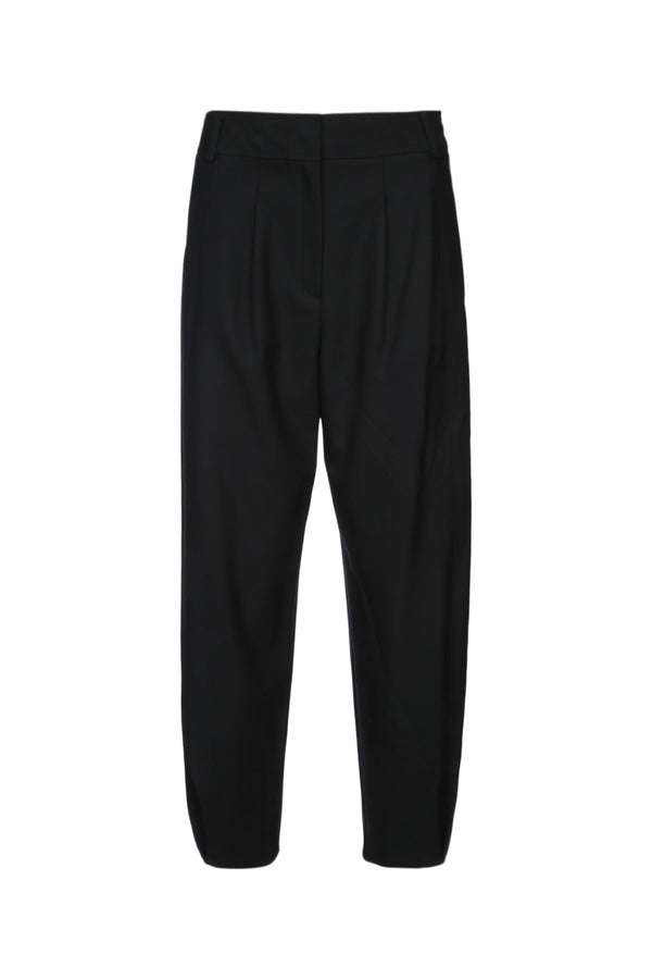 I Blues Pantaloni 63% Polyester trousers in black
