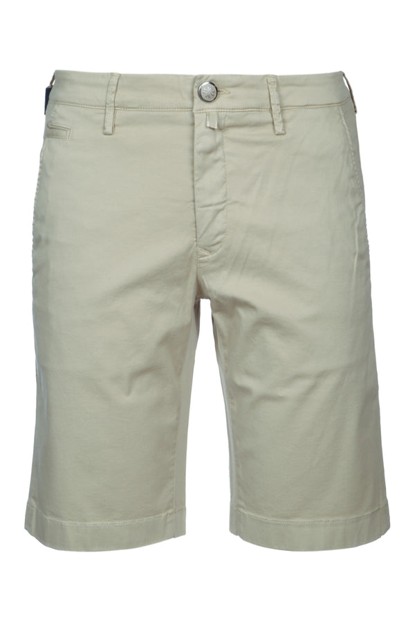 Jacob Cohen 55% Cotton bermuda shorts in beige