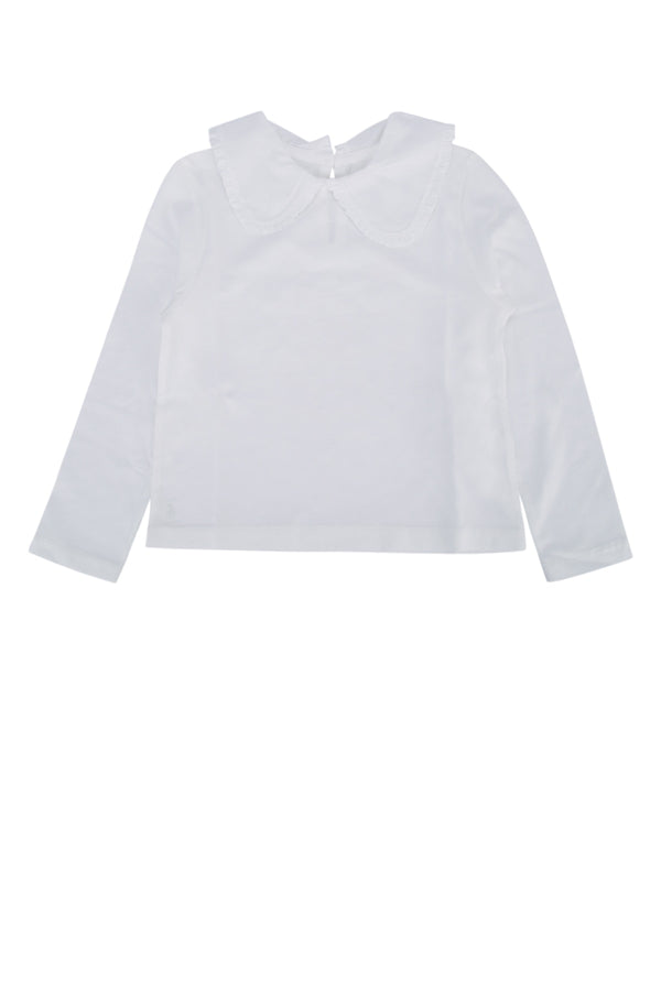 Polo Ralph Lauren Knit cotton blend t-shirt in white