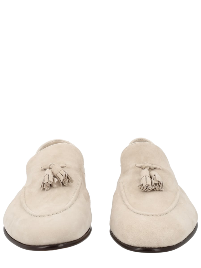 Moccasin Soft Beige Calf Leather Loafers