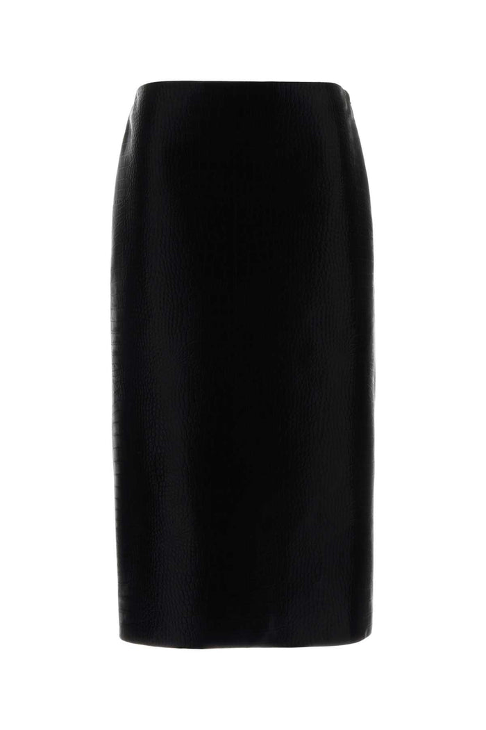 Skirt Blackblackblack Lamb Skin Gonne