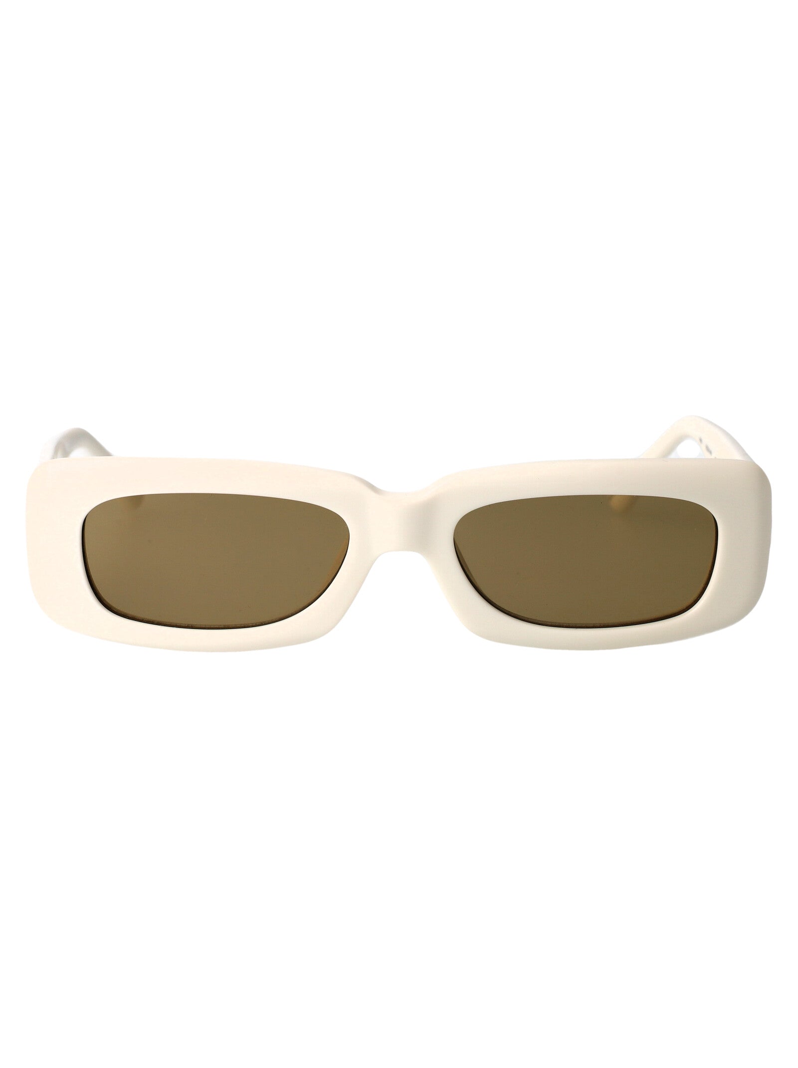 Attico16c10sun 001 White Yellow Acetate Sunglasses