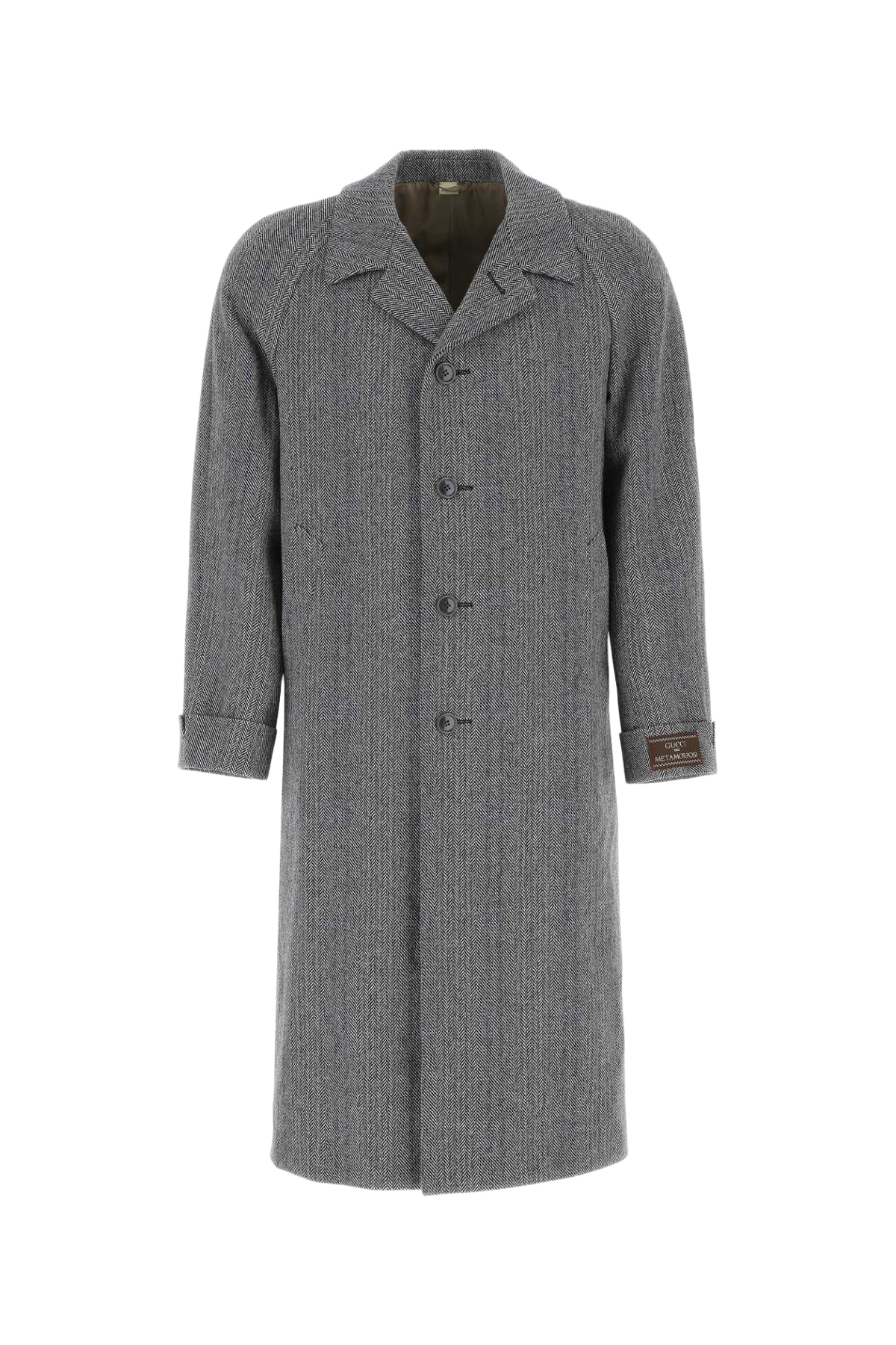 Embroidered Wool Blend Coat 1960 Cappotti