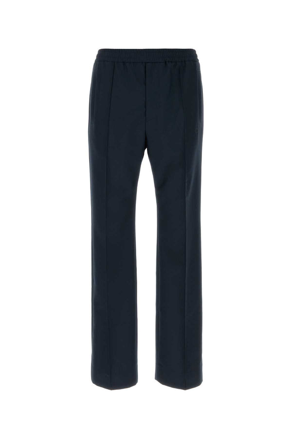 Gucci Polyester trousers in navy