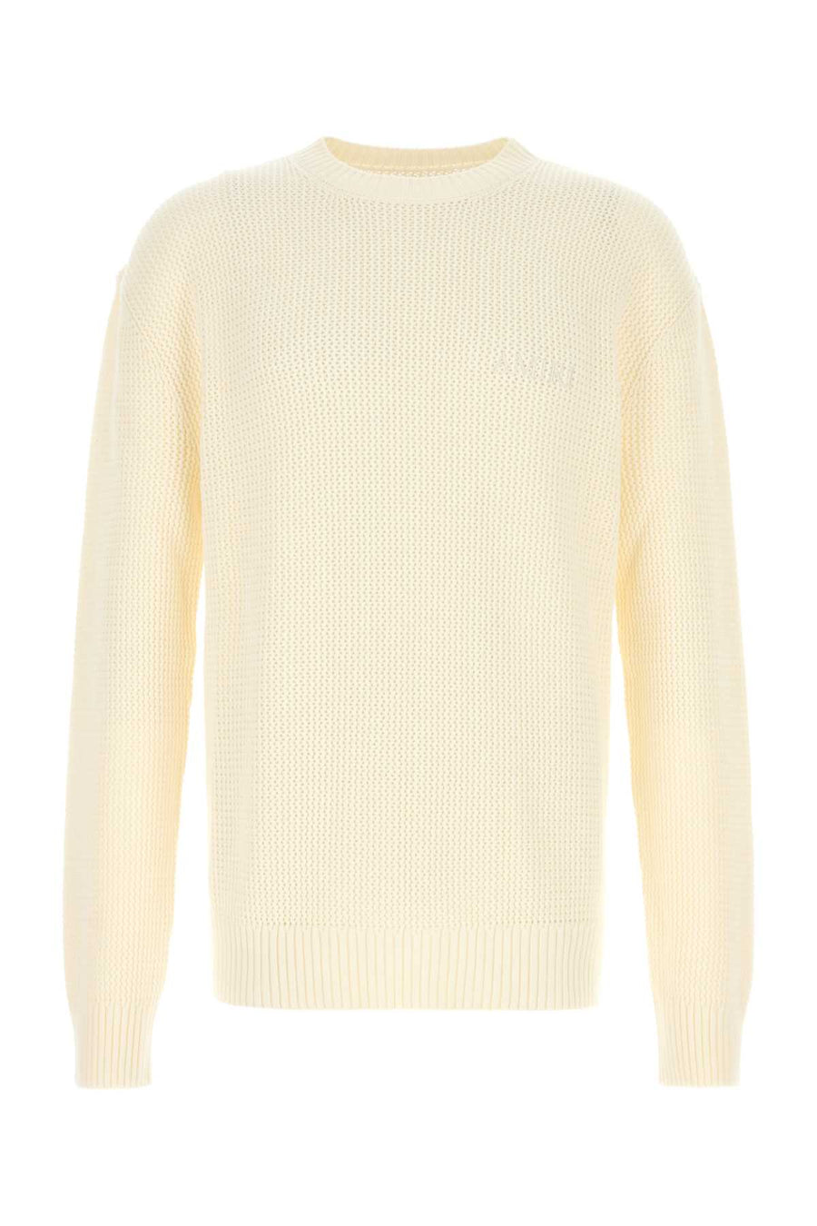 Amiri Crochet 100% Cotton sweater in beige