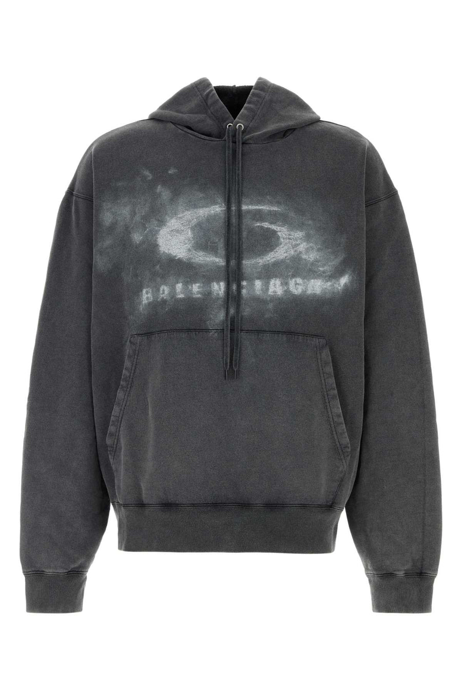 Balenciaga Cotton 100% hoodie in black
