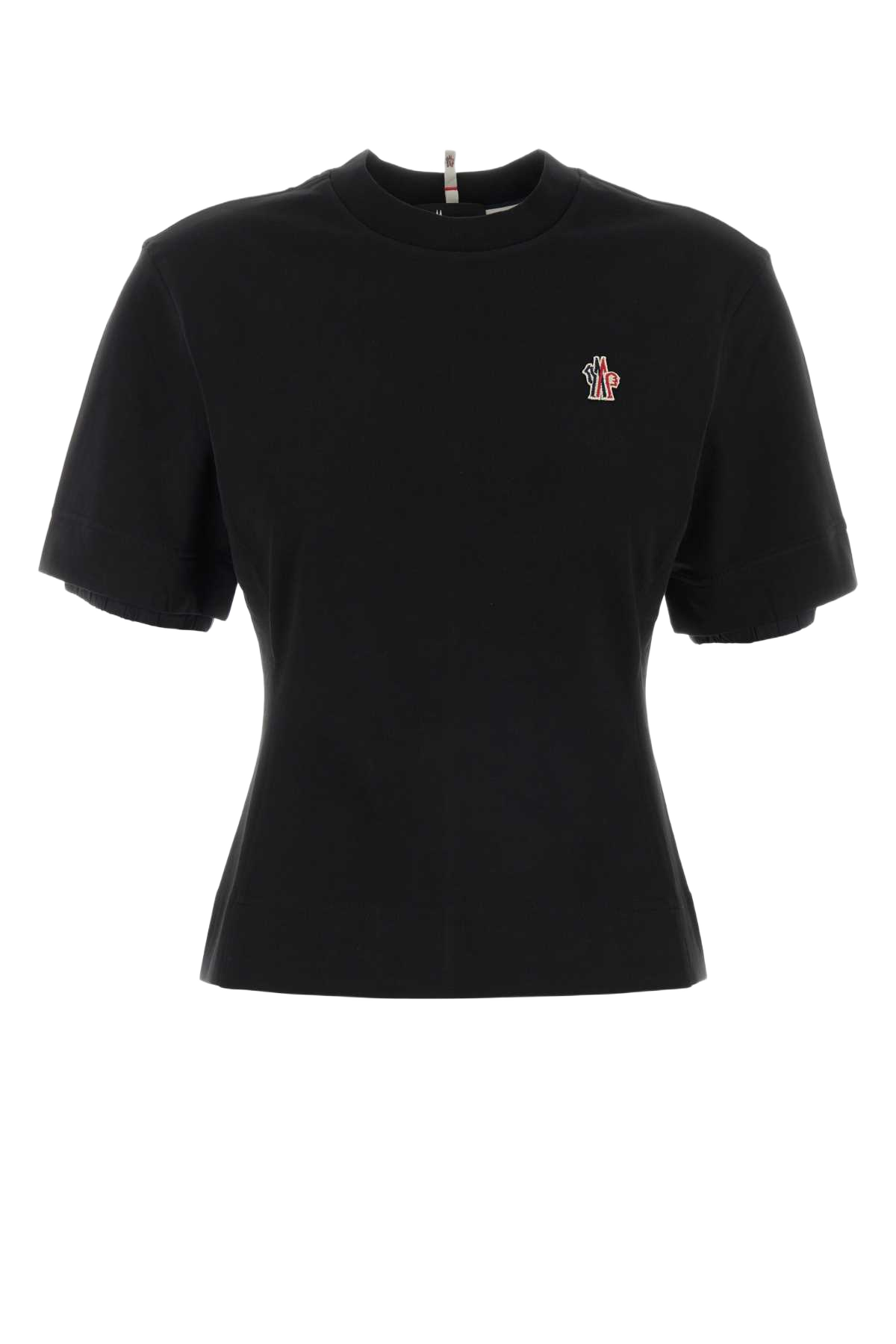 Black Stretch Cotton T-Shirt 999