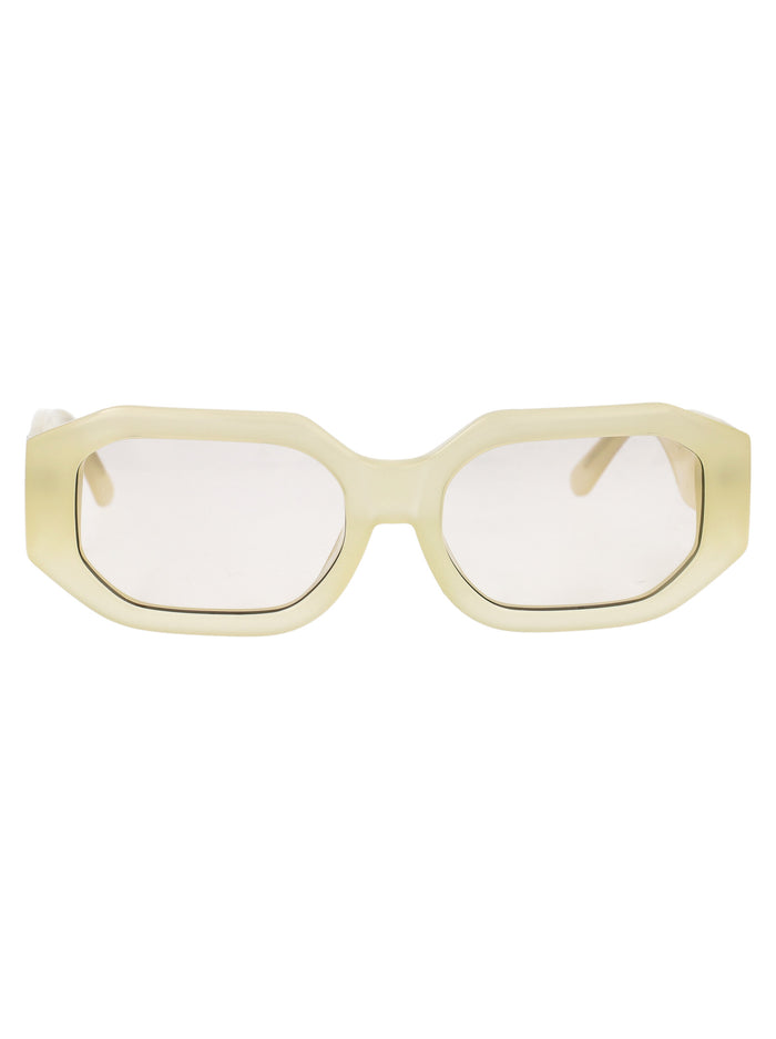 Blake Yellow/silver/yellow Acetate Sunglasses