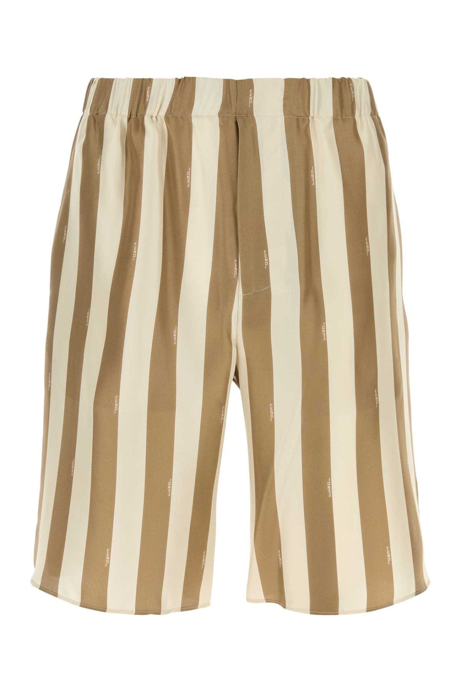 Fendi Silk Exterior: 100% Silk bermuda shorts in beige