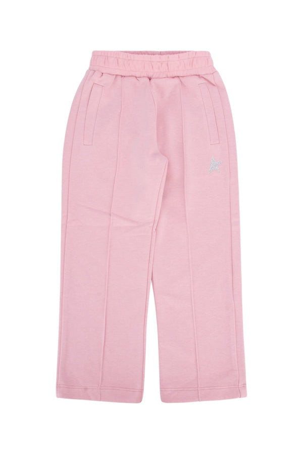 Golden Goose Kids COTTON 85% POLYESTER 15% jogging pants in pink