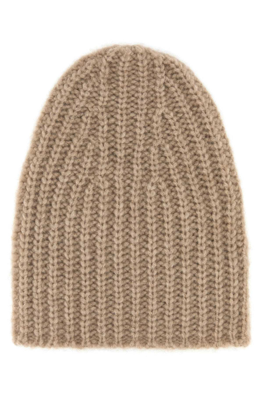 The Row Beanie 100% Cashmere beanie in beige