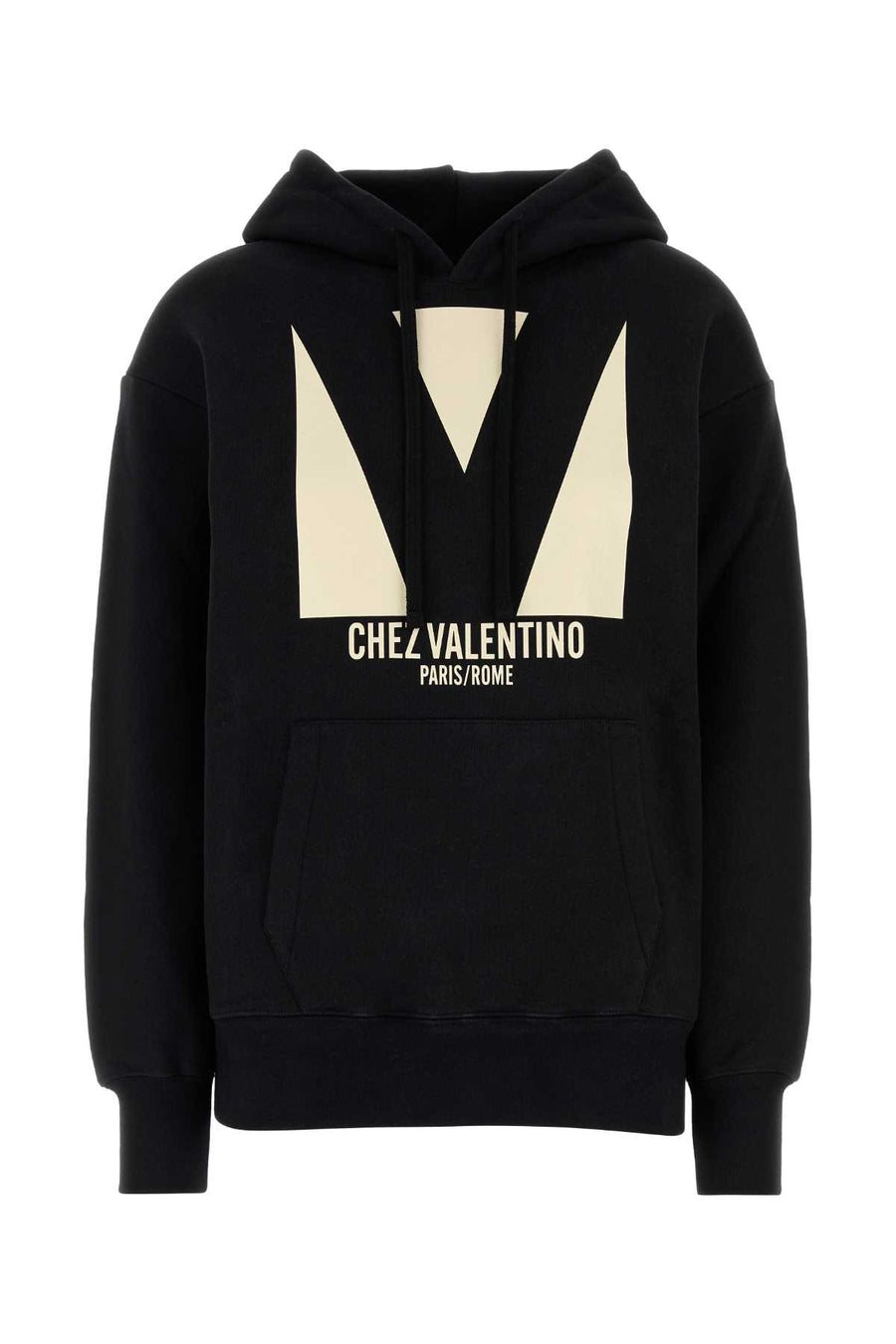 Valentino Garavani Felpa 100% Cotton sweatshirt in black