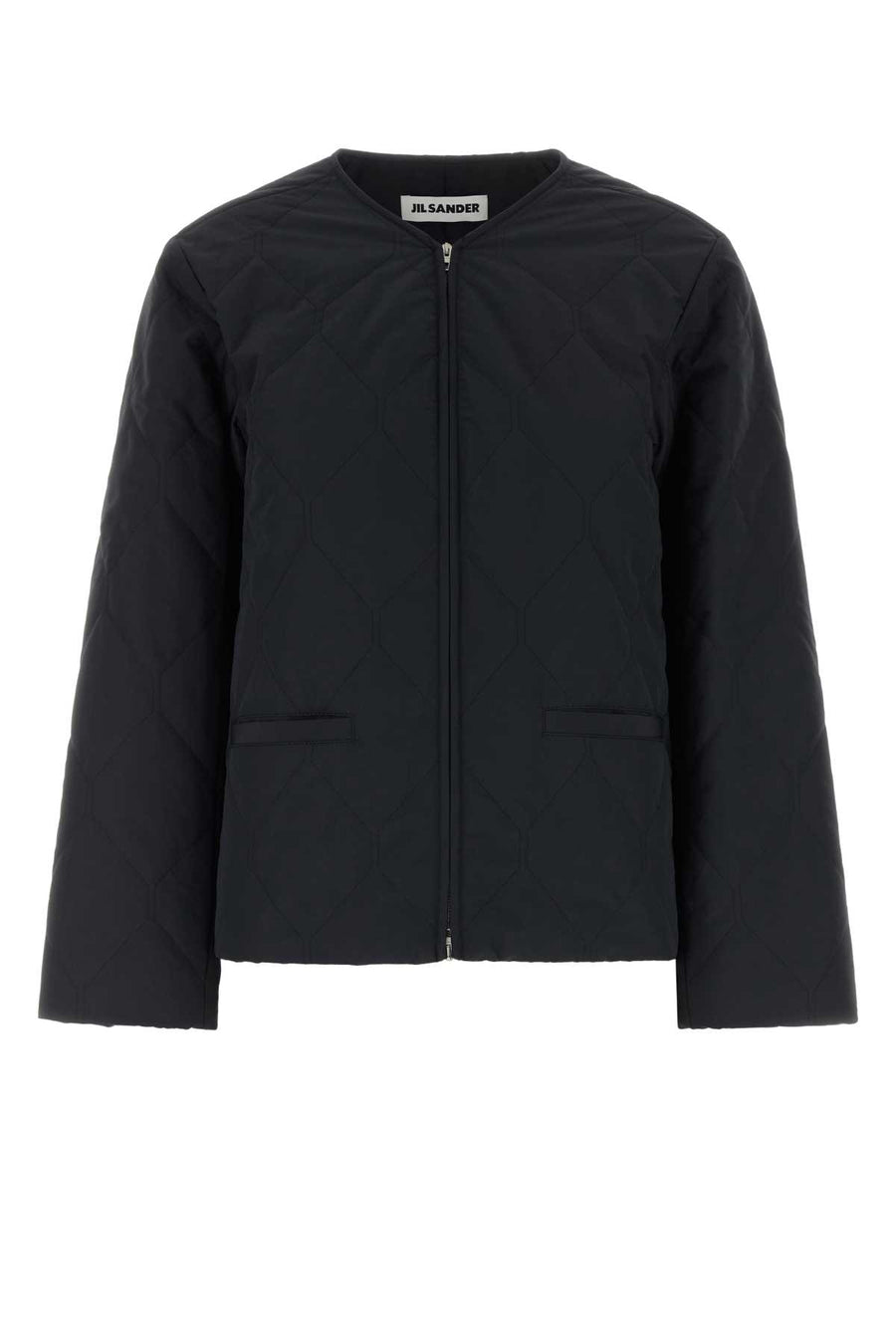 Jil Sander 100% Polyester (shell) down jacket in black
