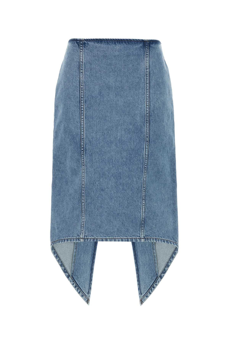 JW Anderson Midi 100% Cotton skirt in blue