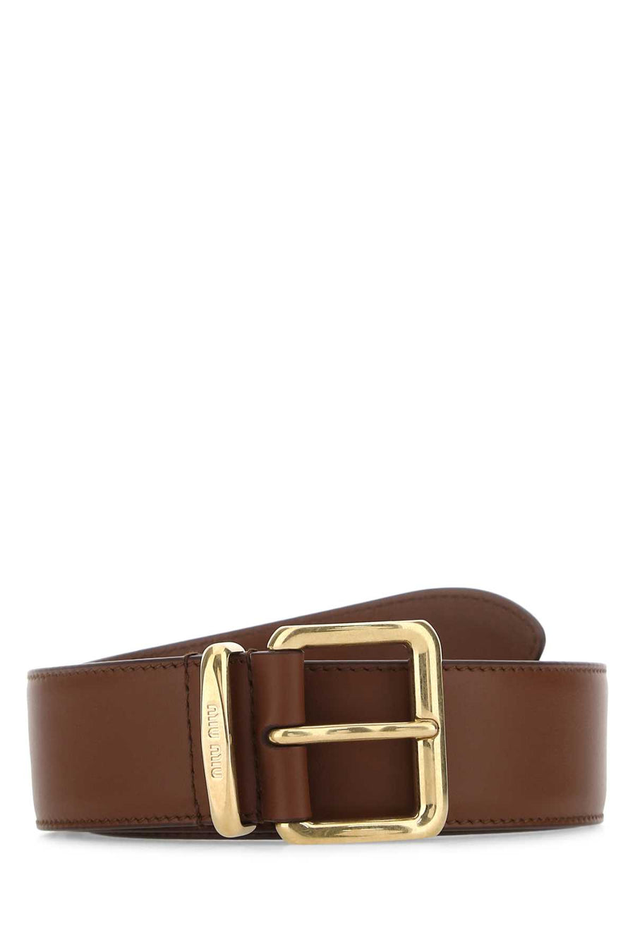 Miu Miu 100% Vitello belt in brown