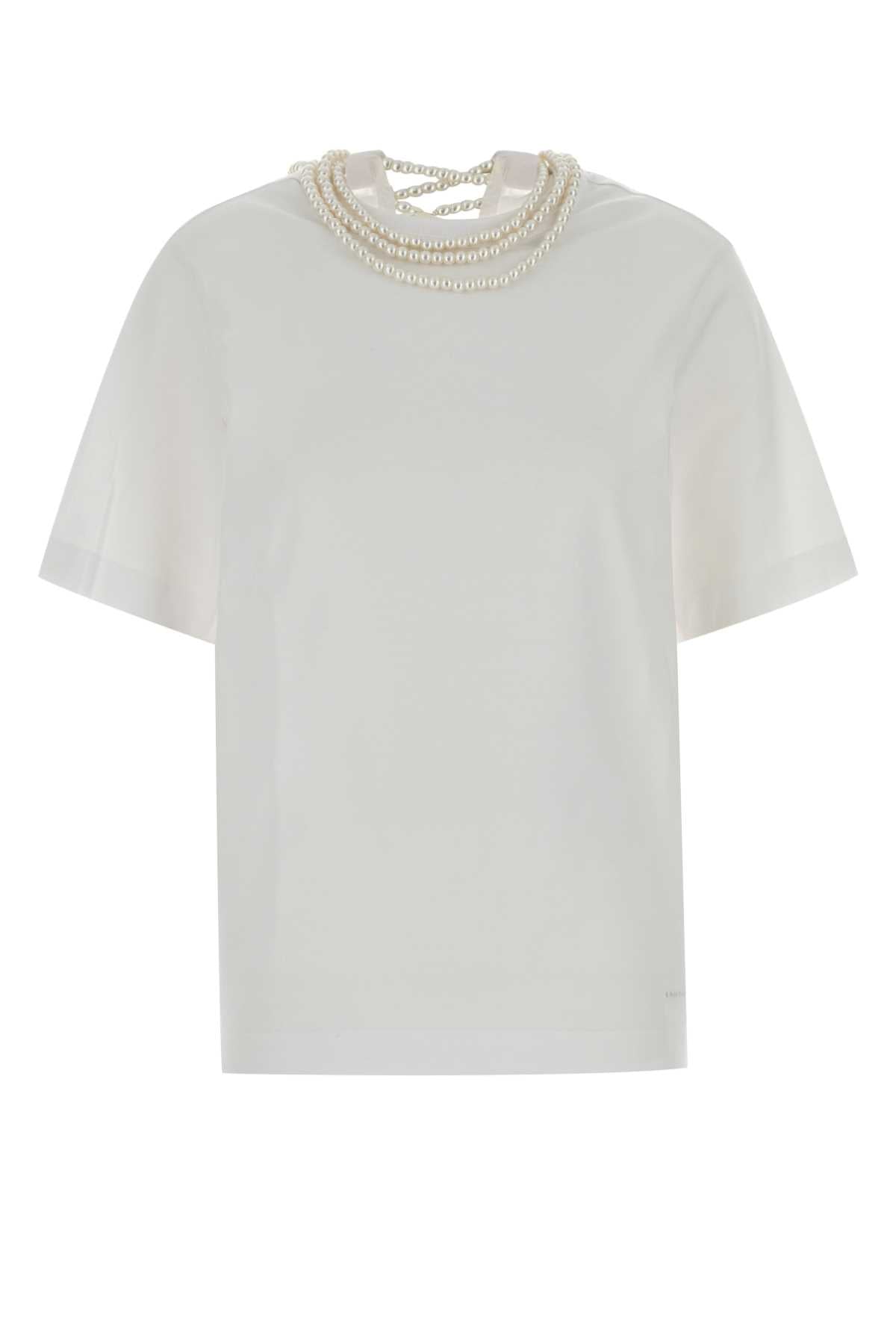 White Exterior: Cotton T-shirt