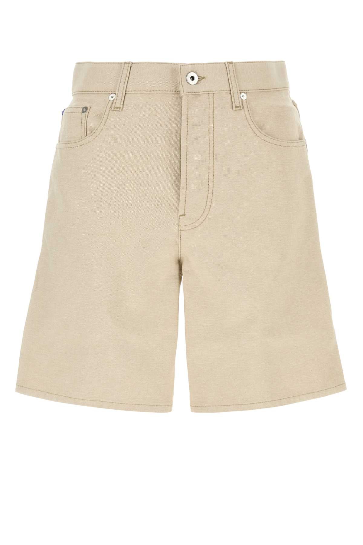 Sand Cotton Bermuda Shorts C2524 Exterior