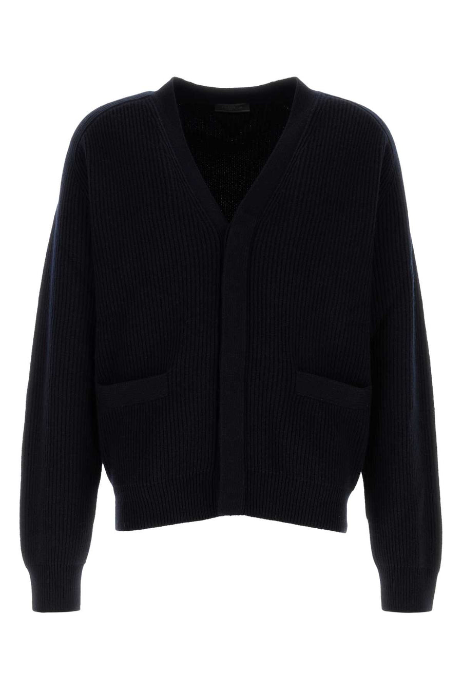 Prada 100% Wool cardigan in navy